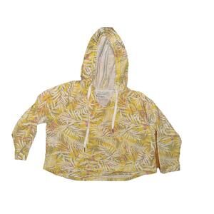 Koolaburra by Ugg Hoodie Pullover French Terry Kangaroo Pocket Yellow Large